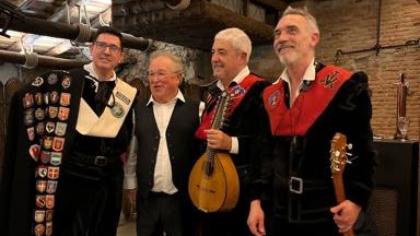 TUNA DE BARCELONA - TUNA UNIVERSITARIA durante su gira en Eslovenia